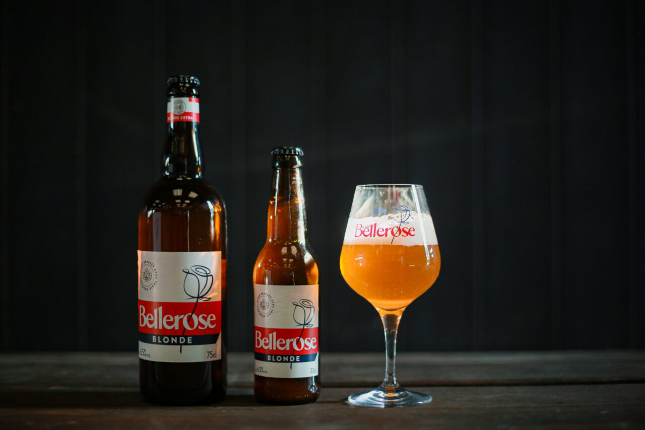 Bellerose Blonde et son verre